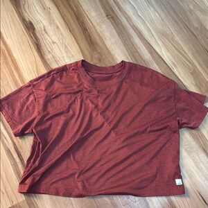 Vuori Red Crop Top